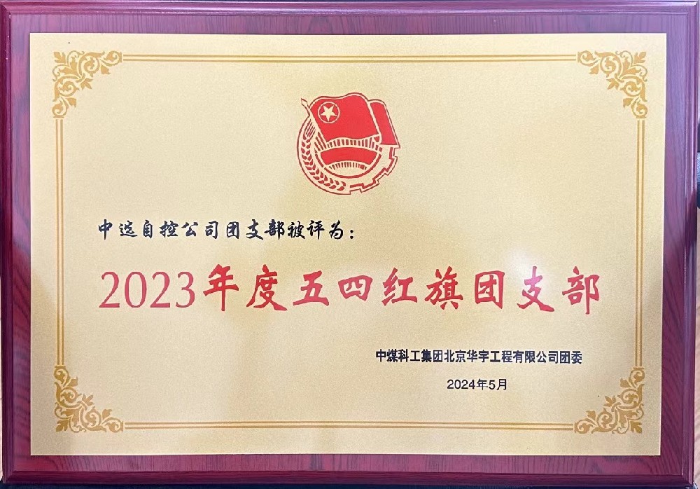 【公司新聞】聚青春榜樣 展中選風(fēng)采 | 中選自控團支部榮獲“五四紅旗團支部”等多項榮譽稱號！